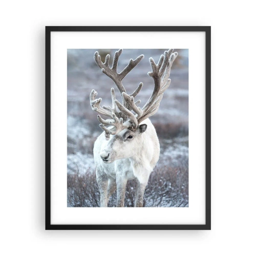 Poster in black frame - Portrait in the Sun - 40x50 cm