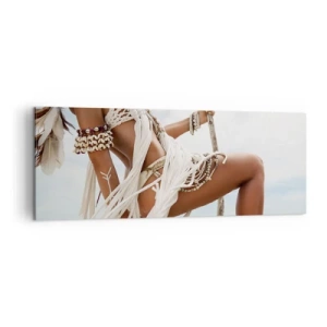 Canvas picture - Priestess of the Sun - 140x50 cm