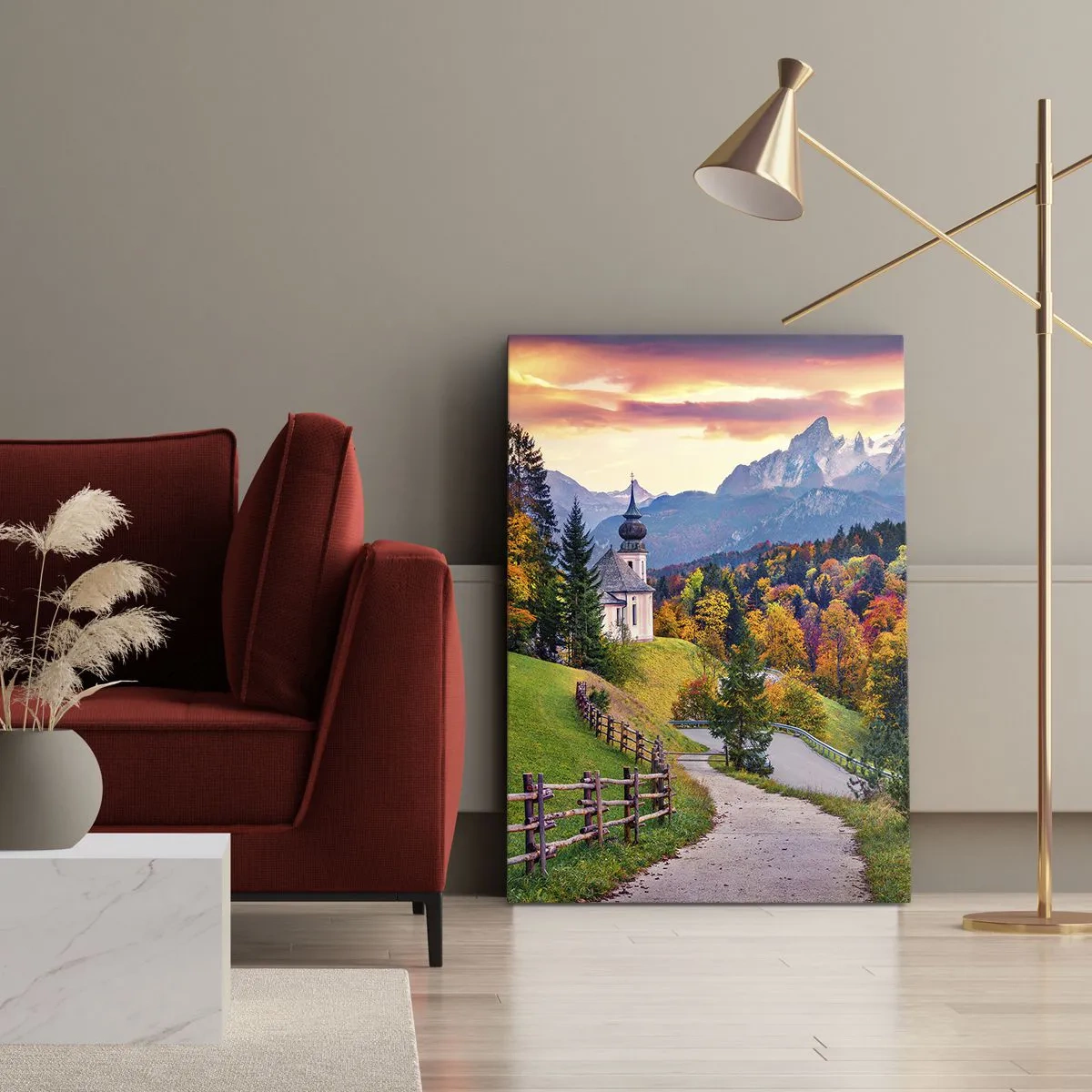 Canvas picture - Landscape Like a Picture - 50x70 cm