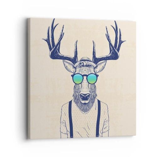 Canvas picture - And Who Did You Expect? - 30x30 cm