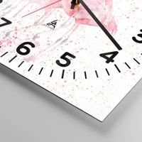 Clock face with numbers