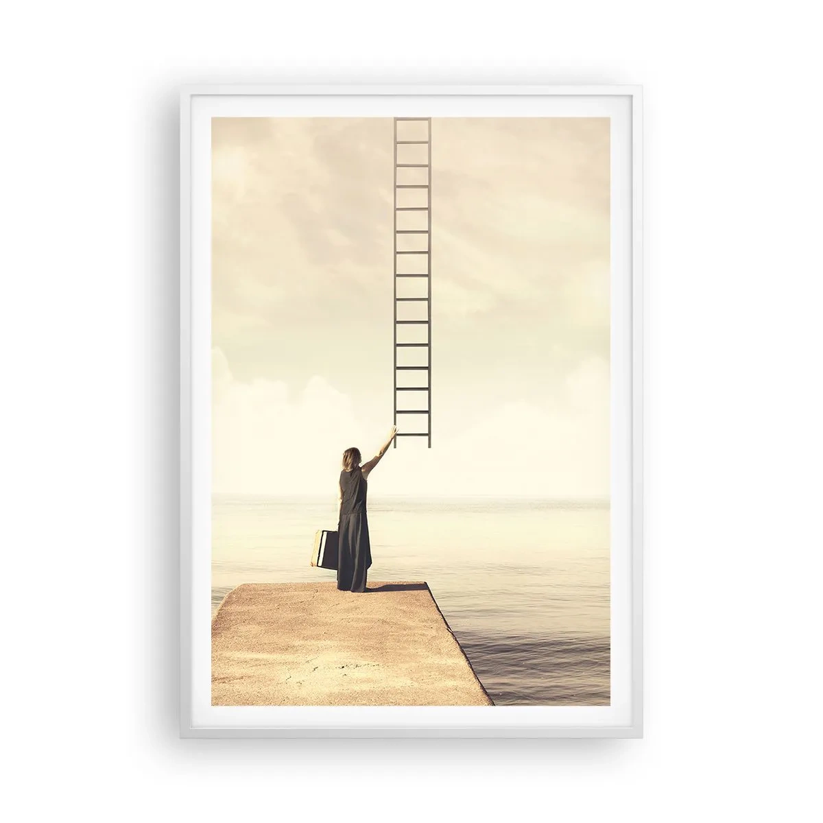 Poster in white frmae - Magical Trip - 70x100 cm