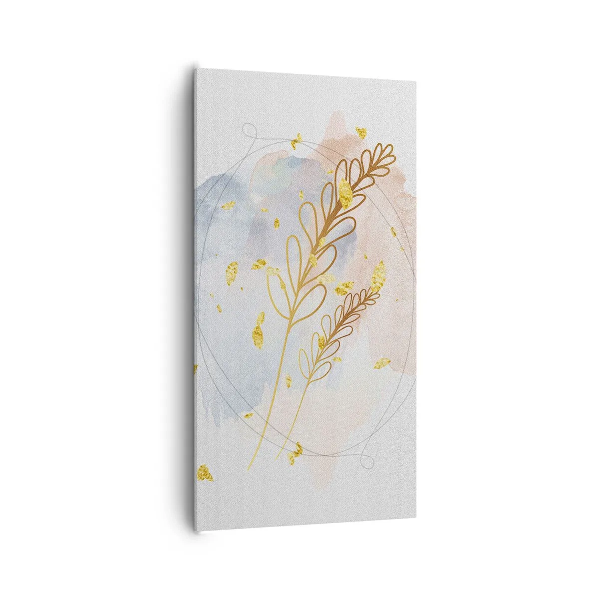 Canvas picture - Golden Blast - 65x120 cm
