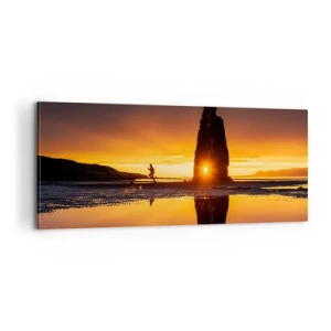 Canvas picture - Only You and Nature - 100x40 cm