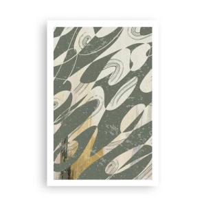 Poster - Rhytmic Abstract - 61x91 cm