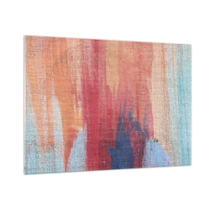 Glass picture - Washed Down by Rainbow - 100x70 cm