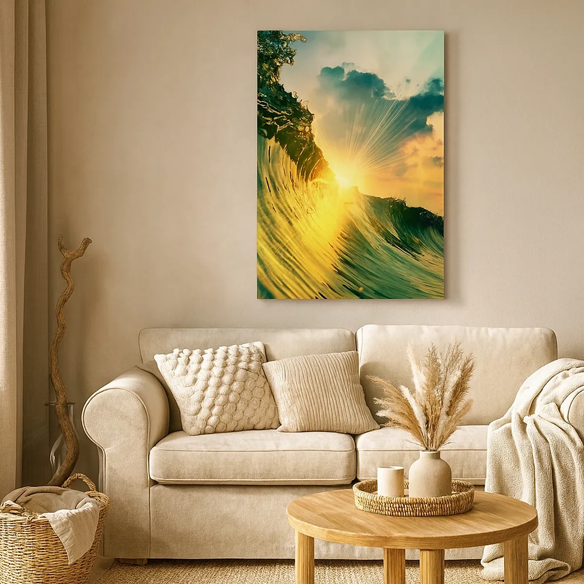 Canvas picture - Surfer, Where Are You? - 50x70 cm