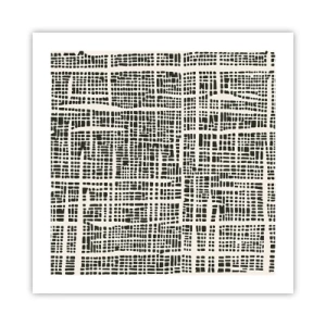 Poster - Woven Composition - 50x50 cm