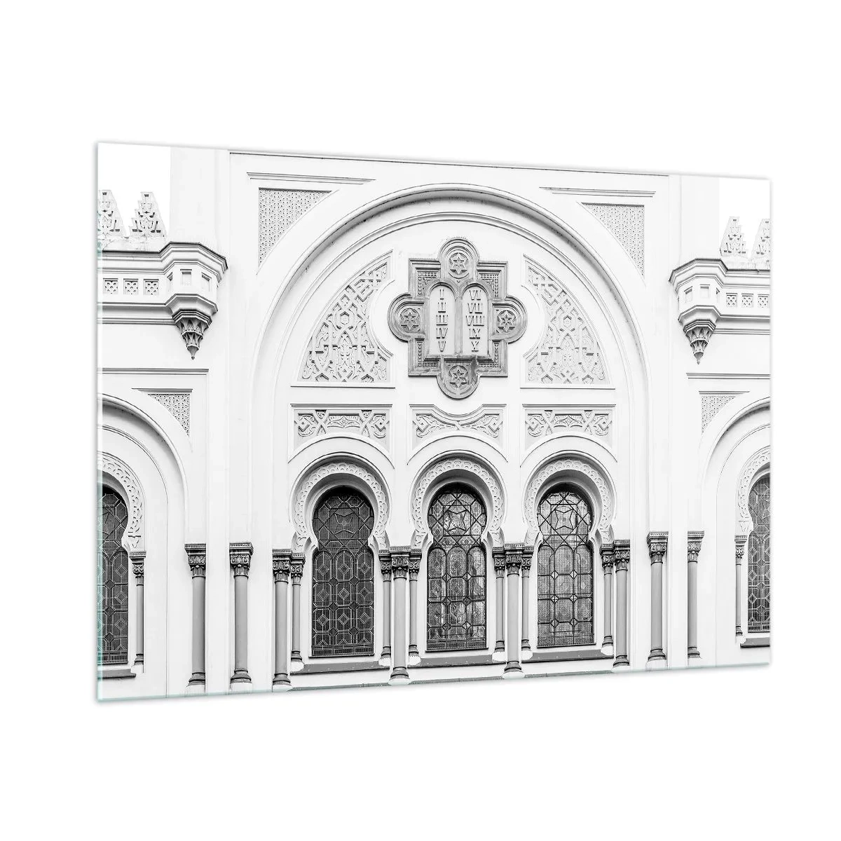 Glass picture - At the Crossroads of Cultures - 100x70 cm