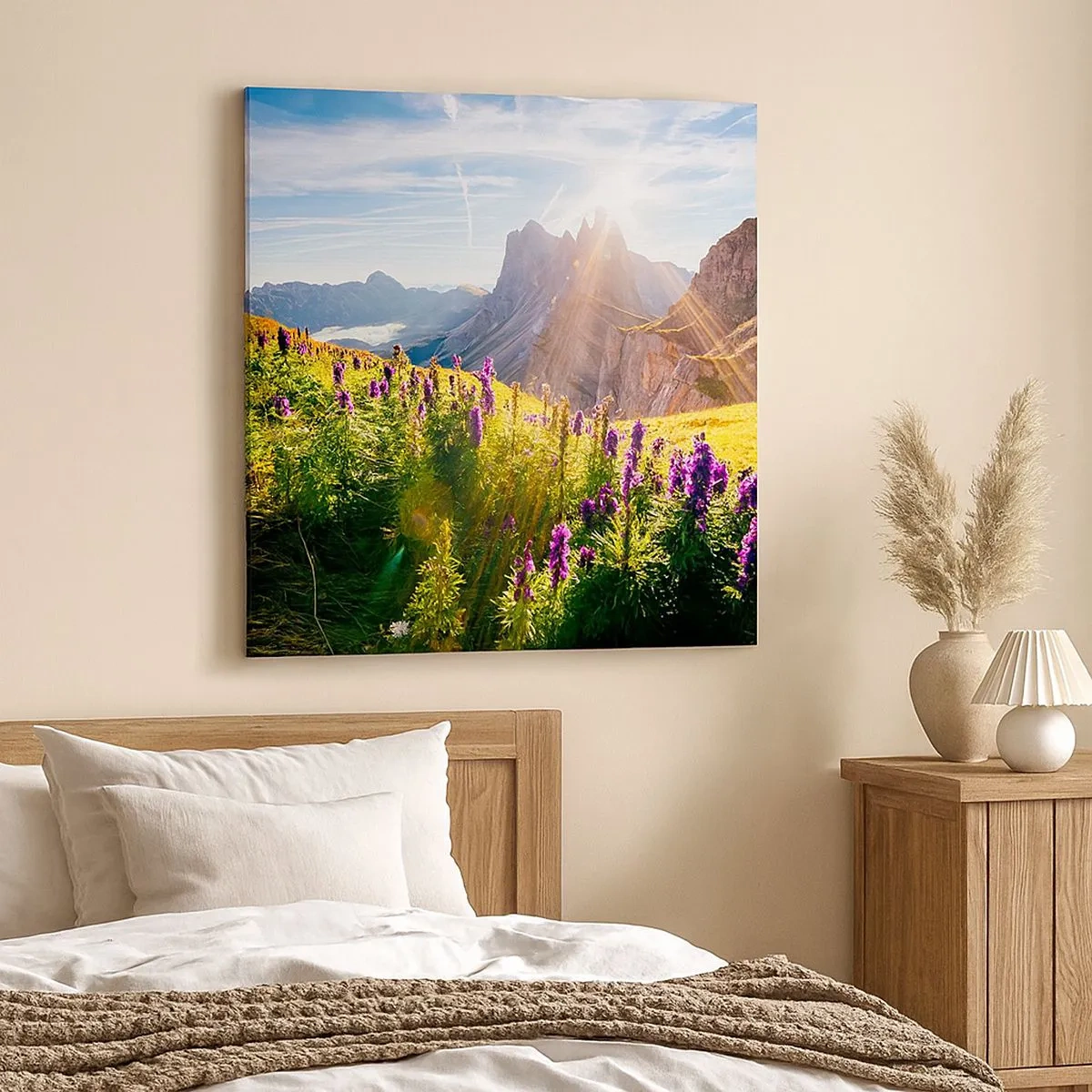 Canvas picture - Secret Life of Herbs - 30x30 cm