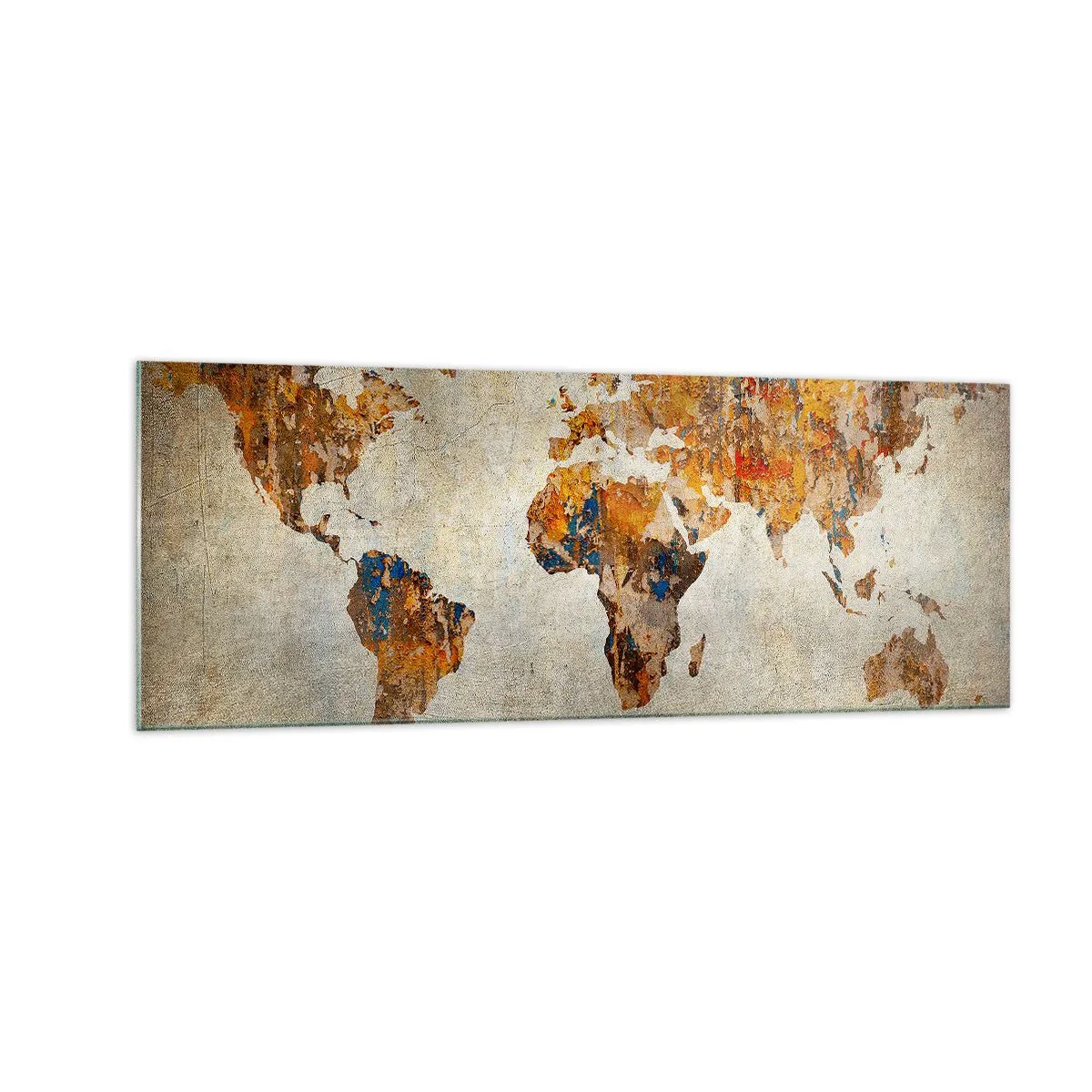 Glass picture - Really Big World - 140x50 cm