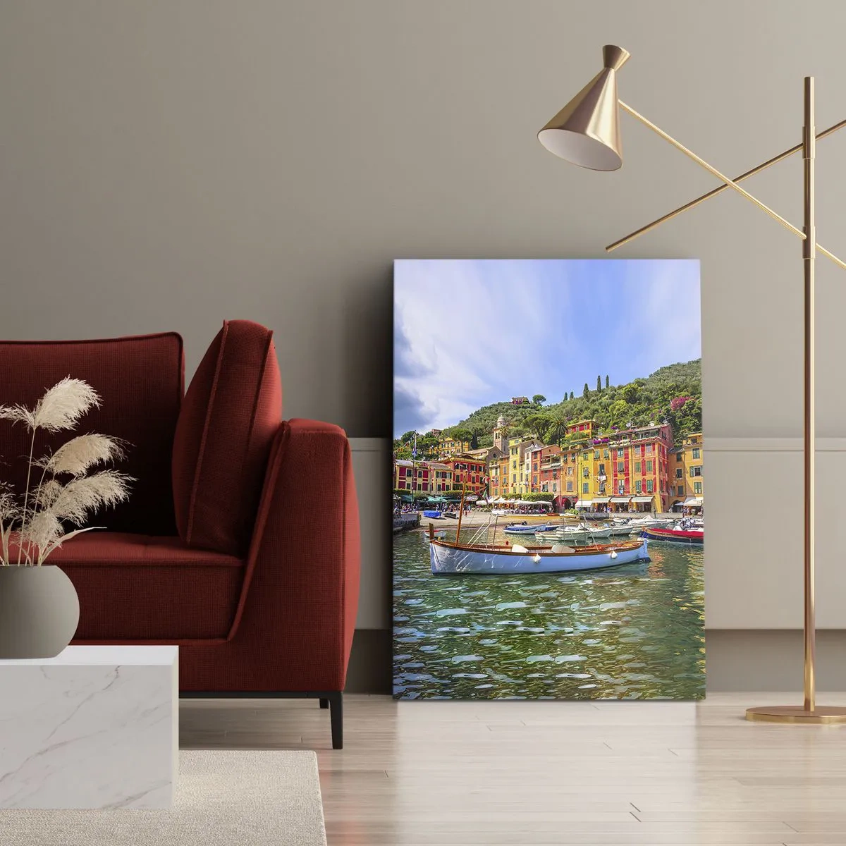 Canvas picture - Italian Morning - 80x120 cm