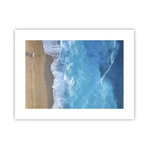 Poster - Power of the Blue - 40x30 cm