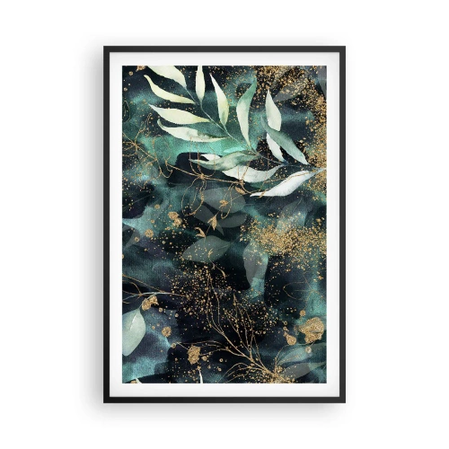 Poster in black frame - Enchanted Garden - 61x91 cm