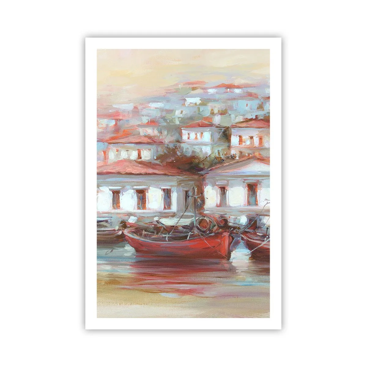 Poster - Happy Town - 61x91 cm