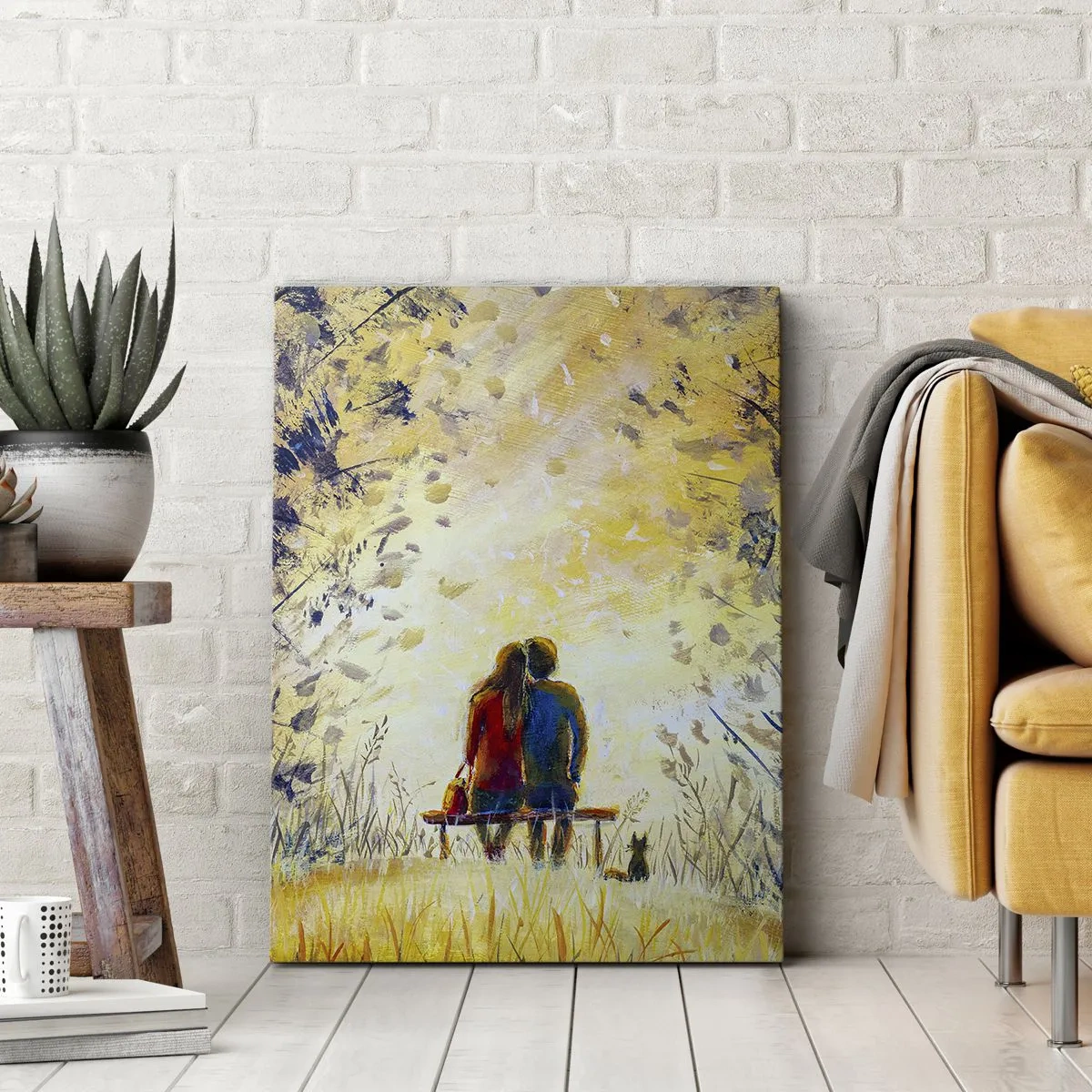 Canvas picture - Magical Moment - 45x80 cm