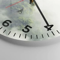 Clock face with numbers