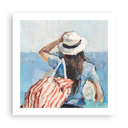 Poster - Welcome to Holiday - 50x50 cm
