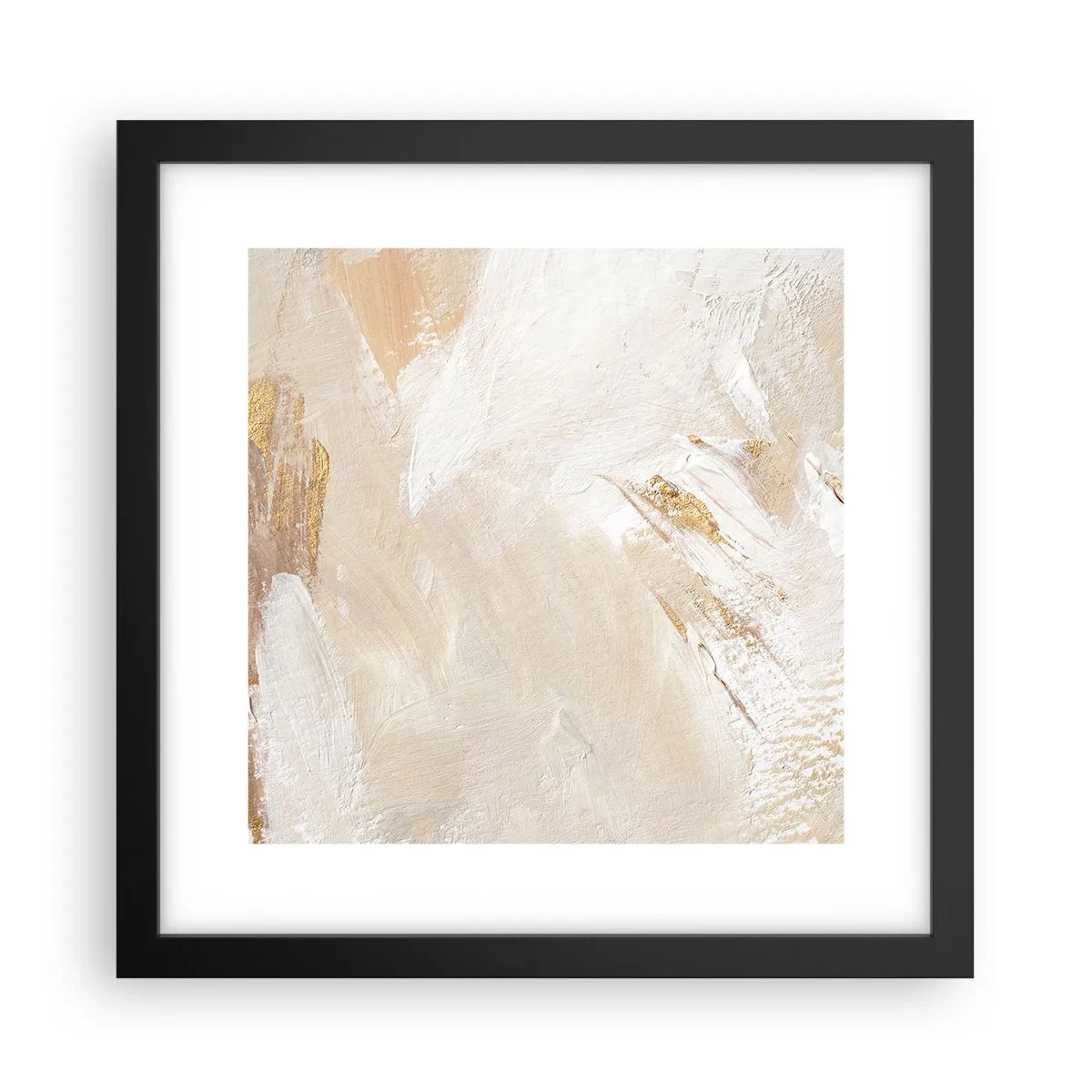 Poster in black frame - Pastel Composition - 30x30 cm