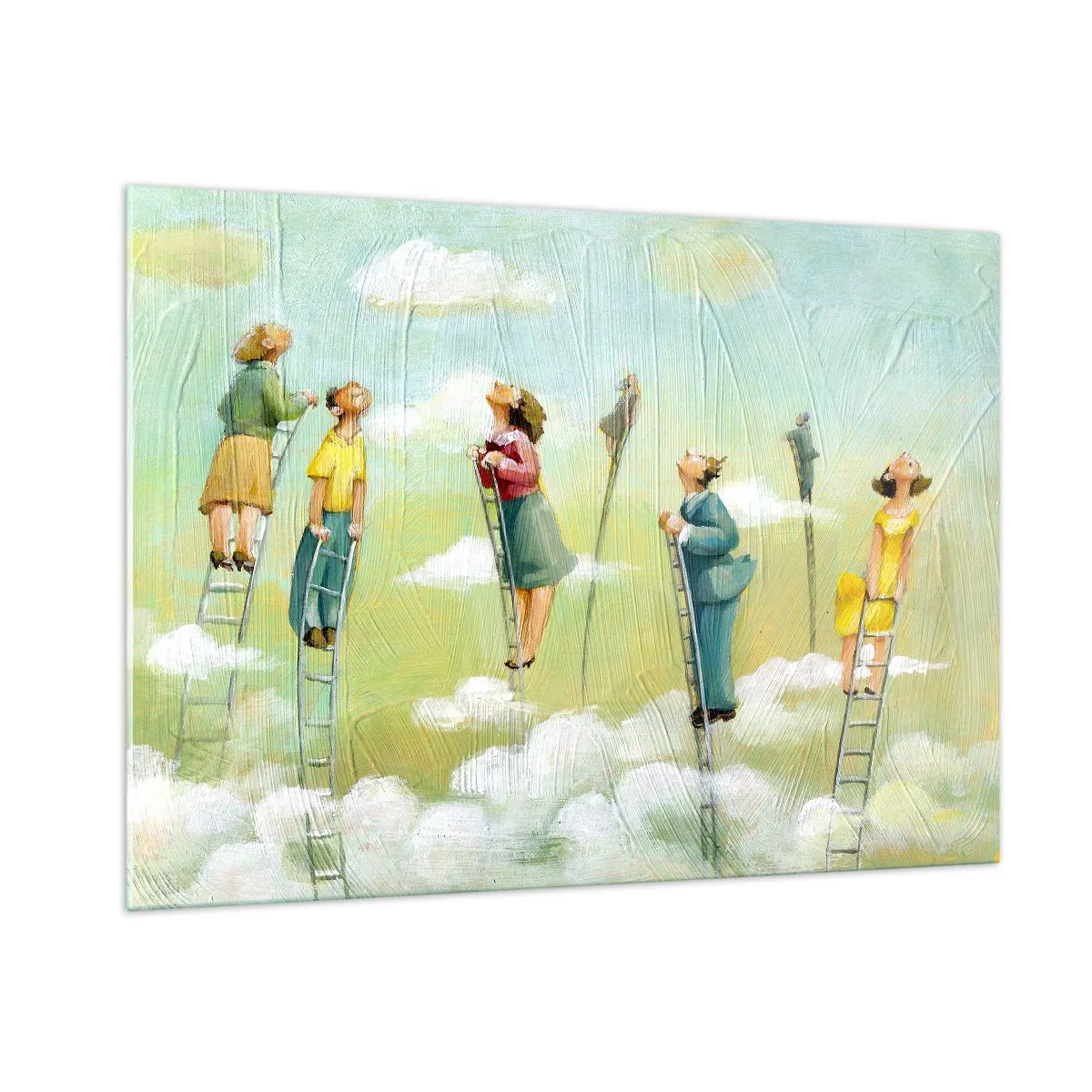 Glass picture - Following the Dream - 100x70 cm
