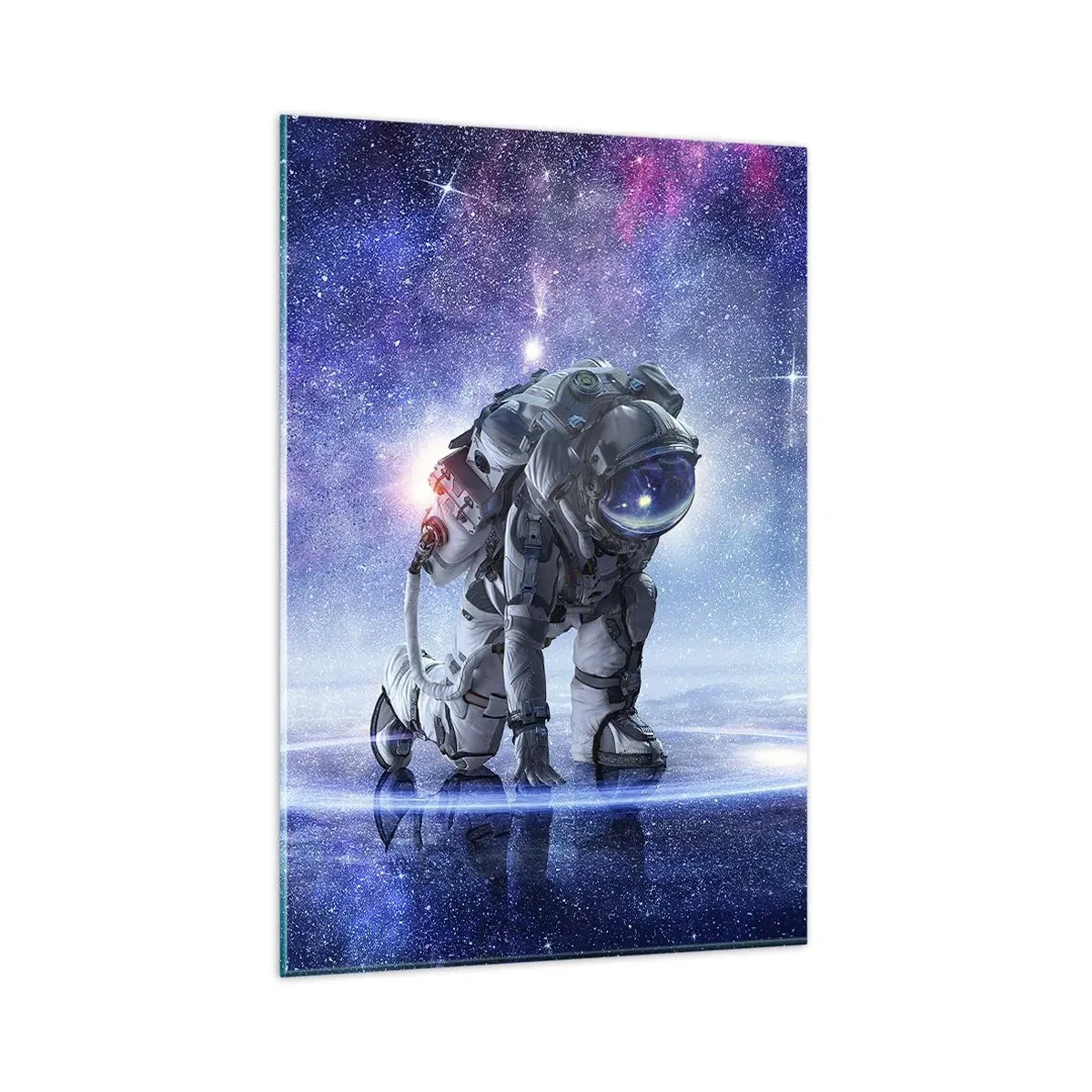 Glass picture - Starry Night above Me - 80x120 cm