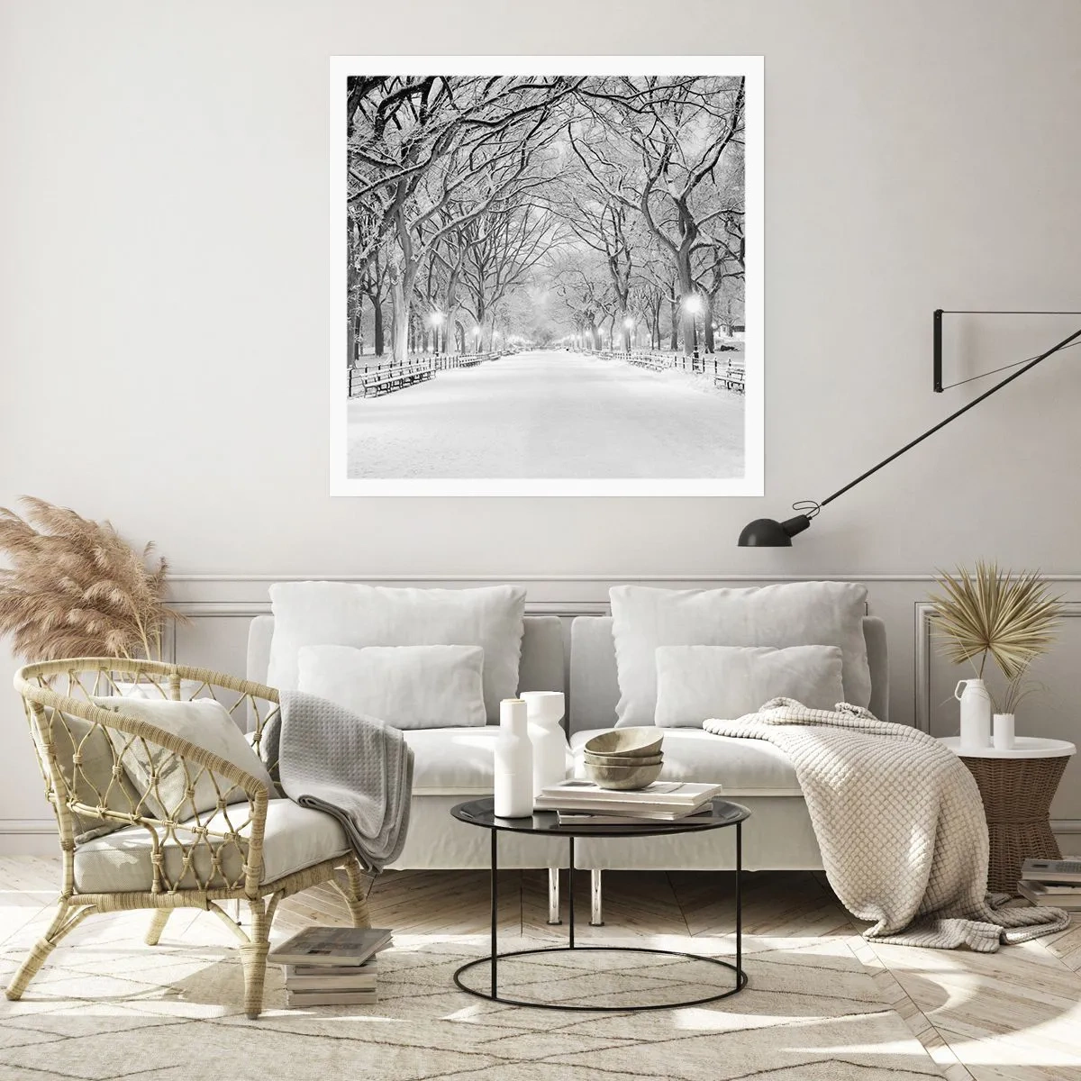 Poster - Four Seasons: Winter - 40x40 cm