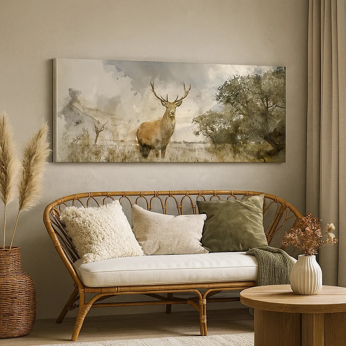 Canvas picture - Dignity - Strength - Majesty - 30x30 cm