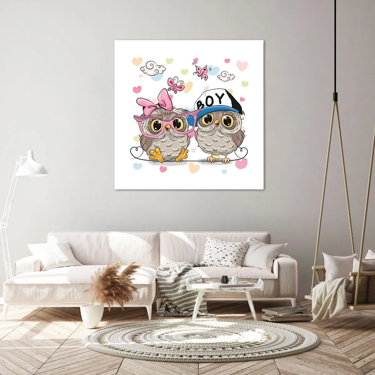 Canvas picture - Let's Keep in Love! - 40x40 cm