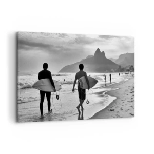 Canvas picture - Samba for One Wave - 120x80 cm