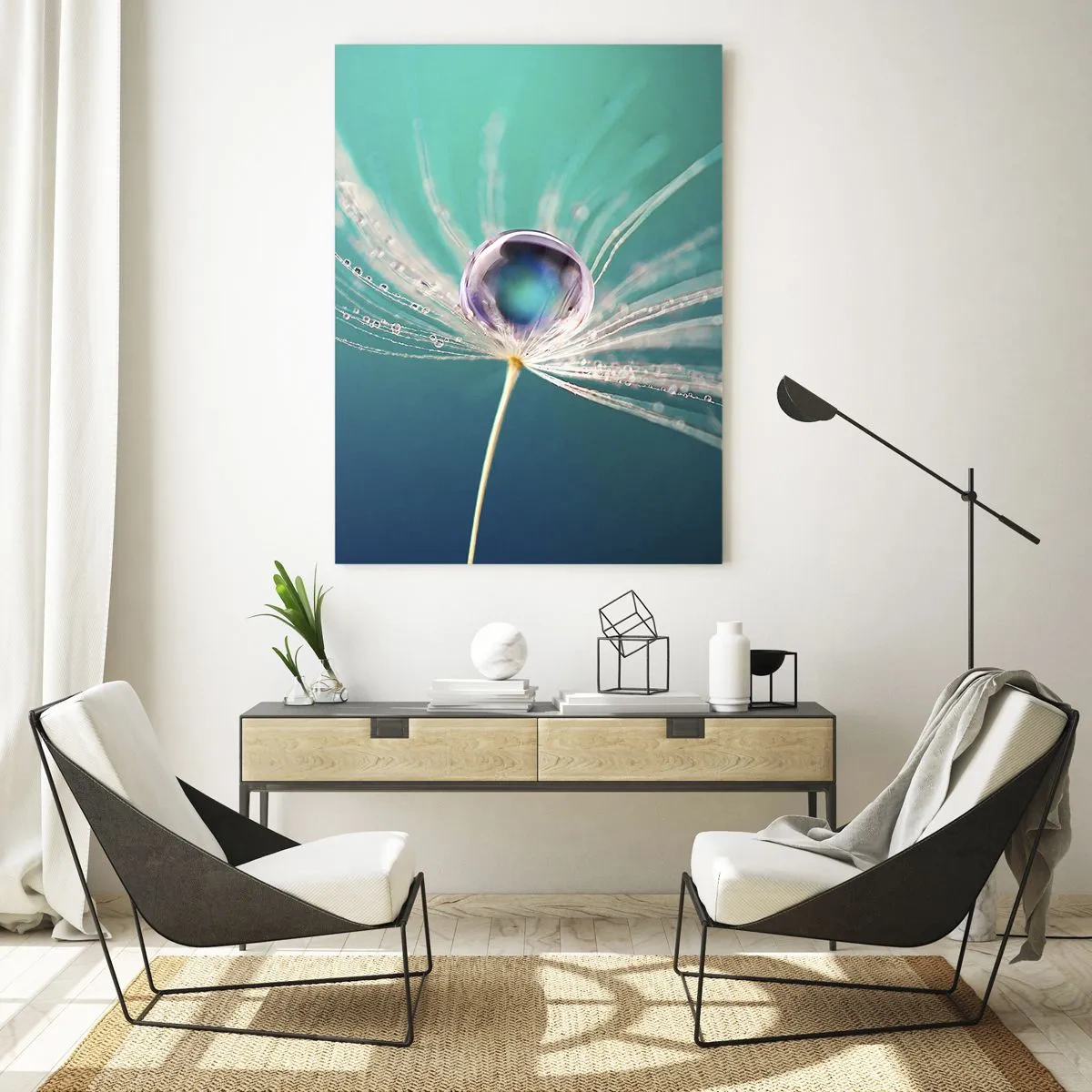 Glass picture - Mystical Moment - 80x120 cm