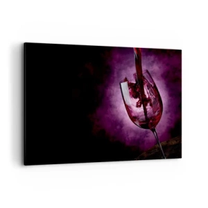 Canvas picture - Scarlet? Carmine? No, Ruby. - 120x80 cm