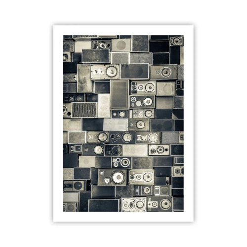 Poster - And Music Is Playing - 50x70 cm