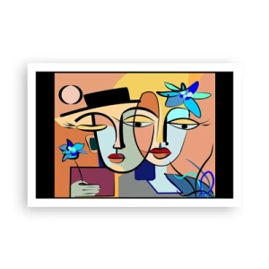 Poster - Rendez-vous Picasso Style - 91x61 cm