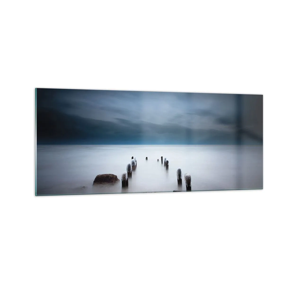 Glass picture - Pensive Lake - 100x40 cm