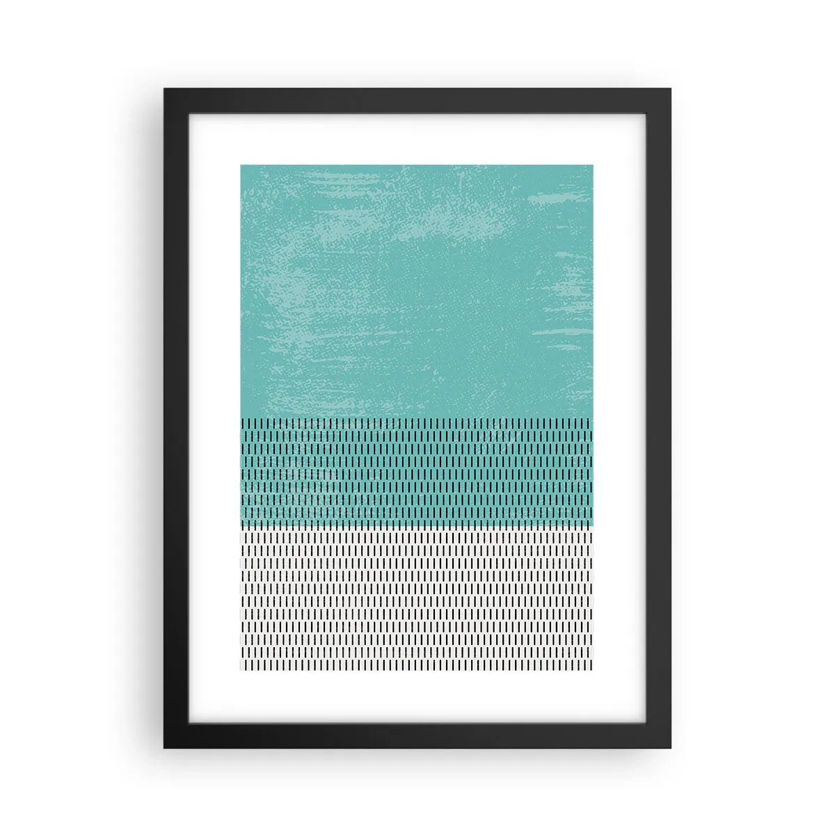 Poster in black frame - Balanced Composition - 30x40 cm