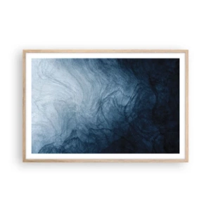 Poster in light oak frame - Going Deep - 91x61 cm