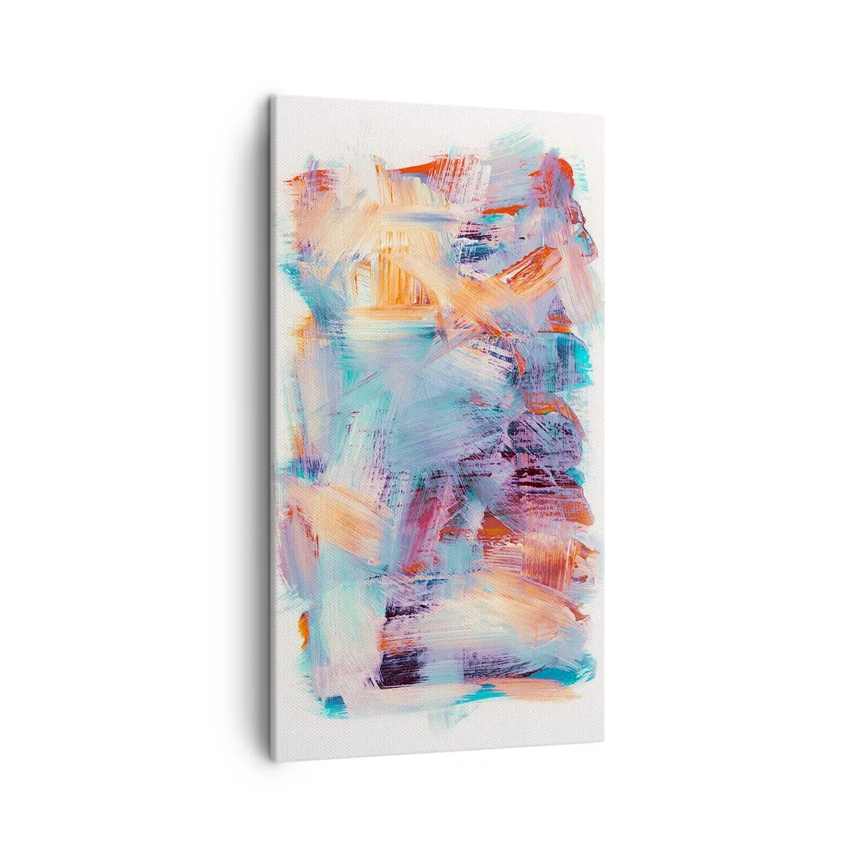 Canvas picture - Colourful Mess - 45x80 cm