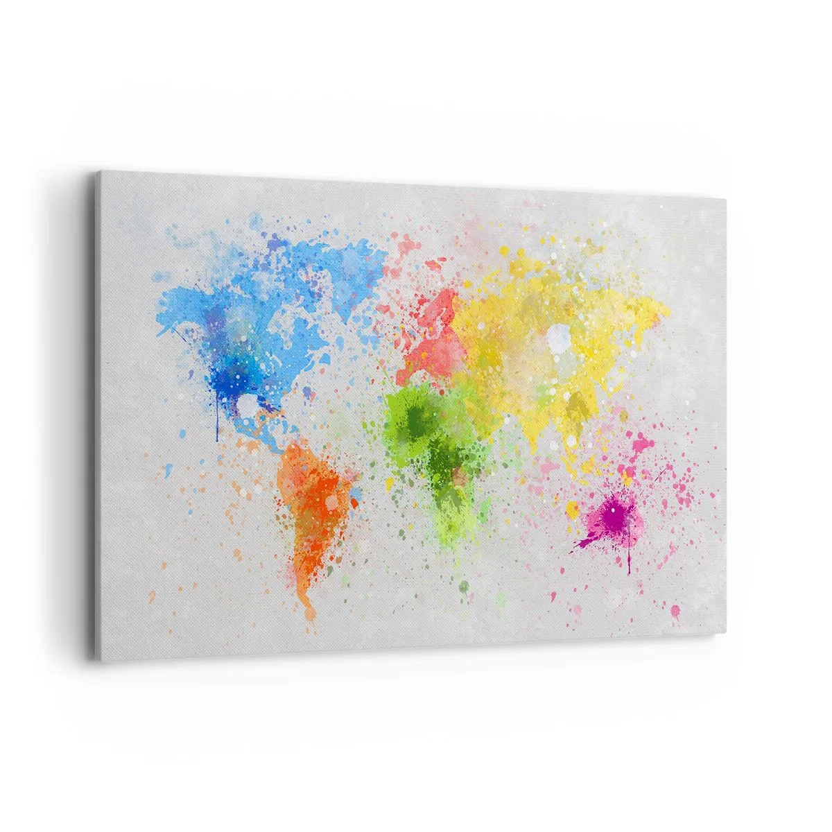 Canvas picture - All the Colours of the World - 120x80 cm