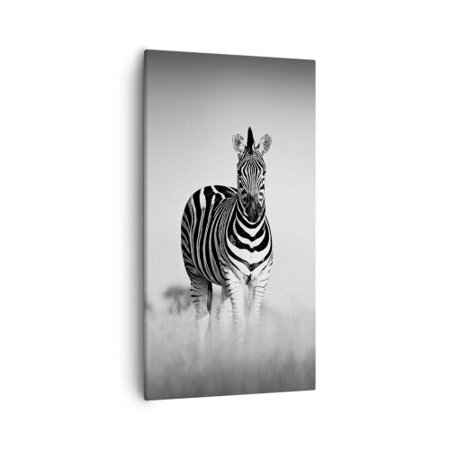 Canvas picture - After All the World is Black and White - 55x100 cm
