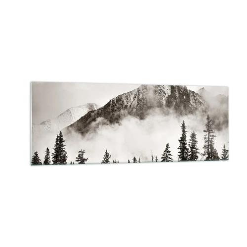 Glass picture - Granite Ruler - 140x50 cm