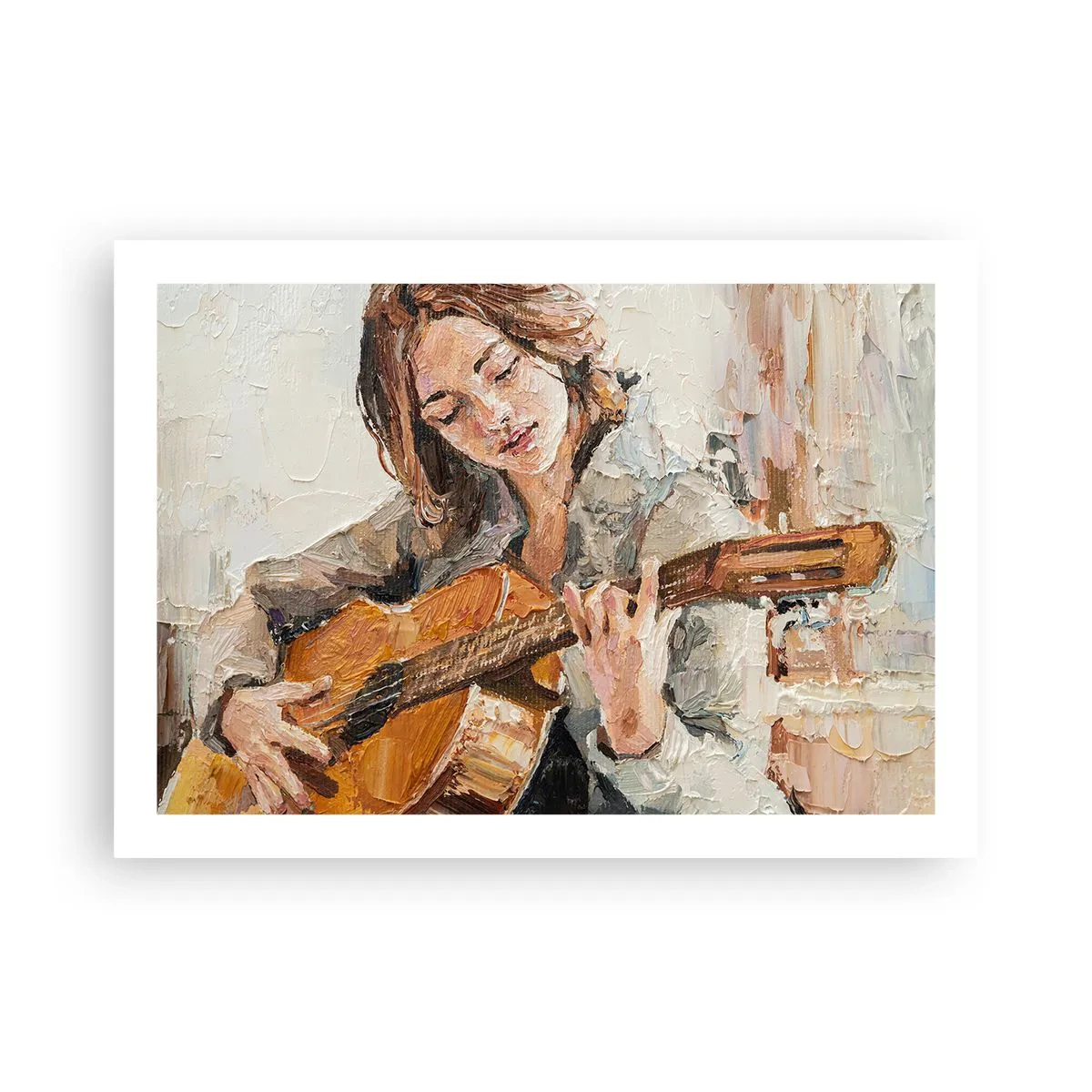 Poster - Concert for Guitar and Girly Heart - 70x50 cm