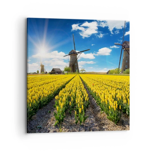 Canvas picture - It Can't Be More Dutch - 70x70 cm