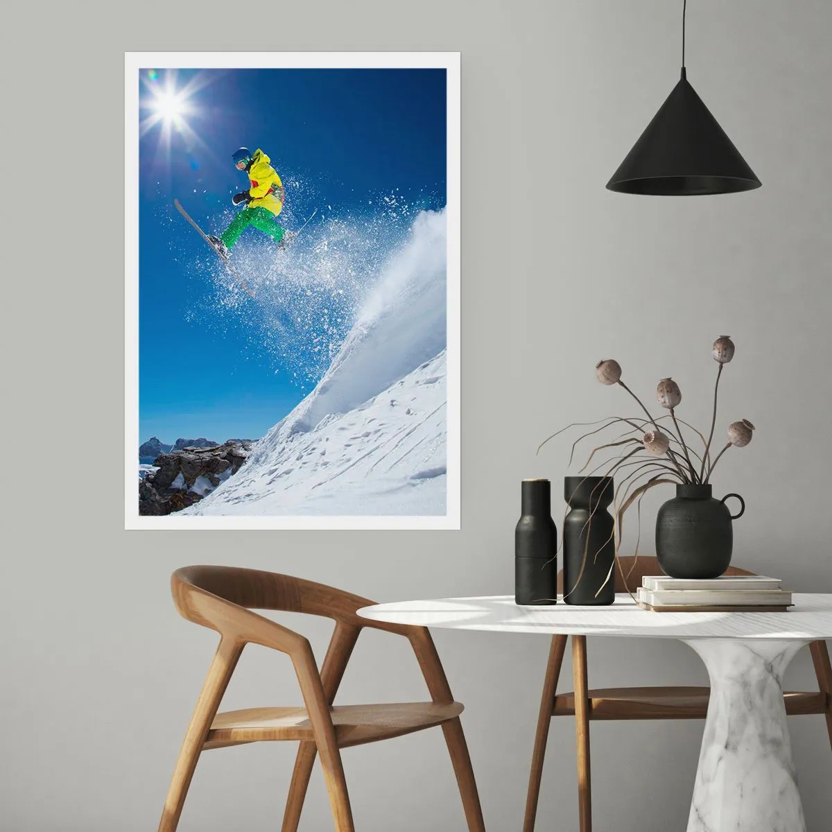 Poster - Dancing with the Mountains - 61x91 cm