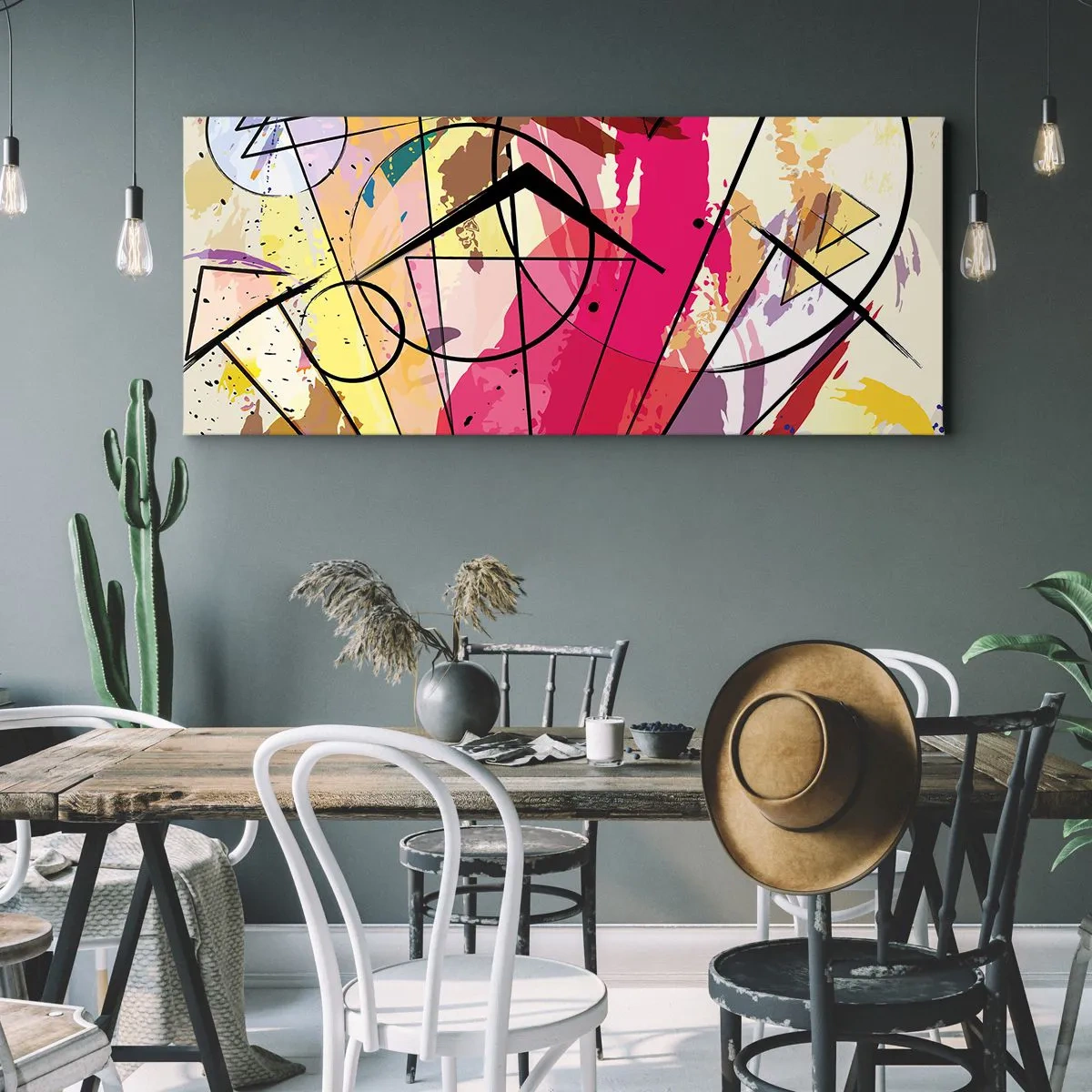 Canvas picture - Explosion  - 140x50 cm