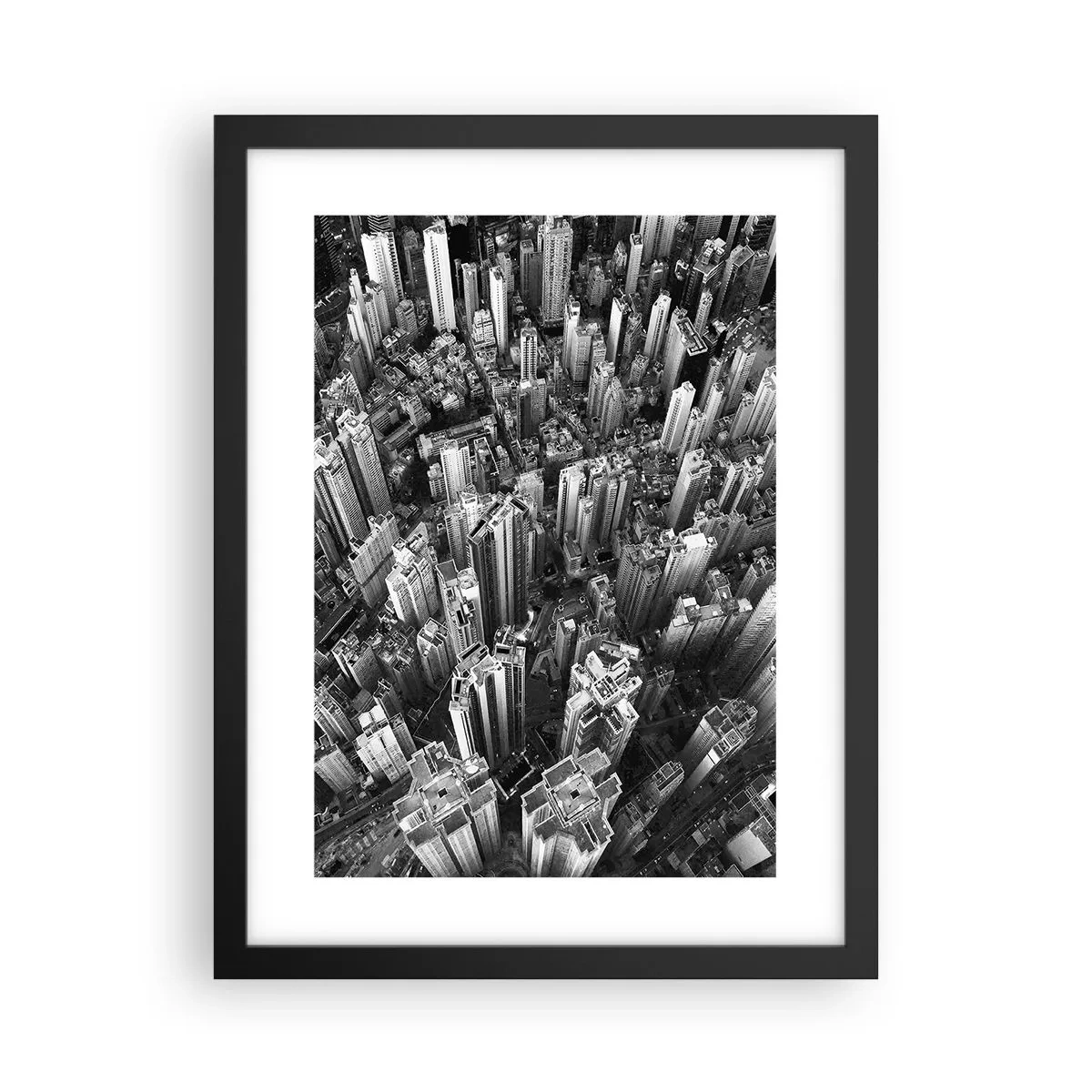 Poster in black frame - Higher and Higher - 30x40 cm