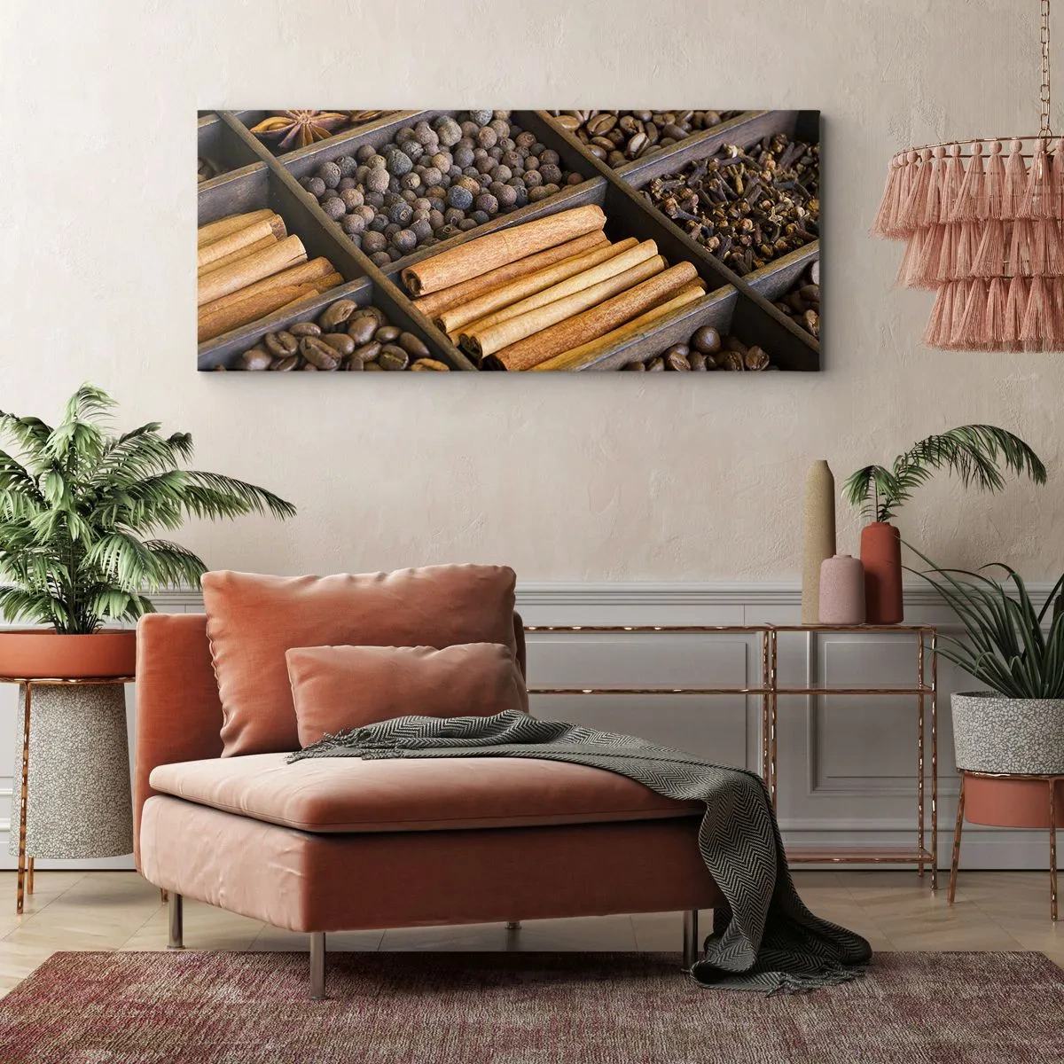 Canvas picture - Treasury of Aromas - 160x50 cm