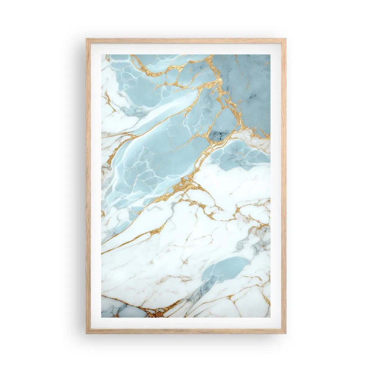 Poster in light oak frame - Richness of the Stone - 61x91 cm