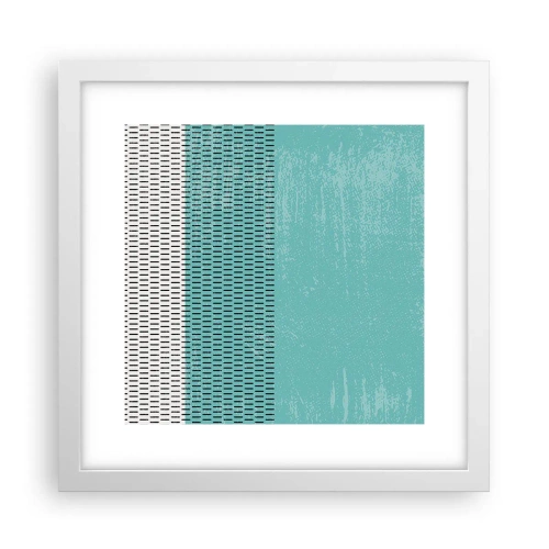 Poster in white frmae - Balanced Composition - 30x30 cm