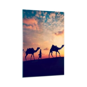 Glass picture - Mysterious Spirit of the Orient - 70x100 cm