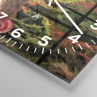 Clock face with numbers